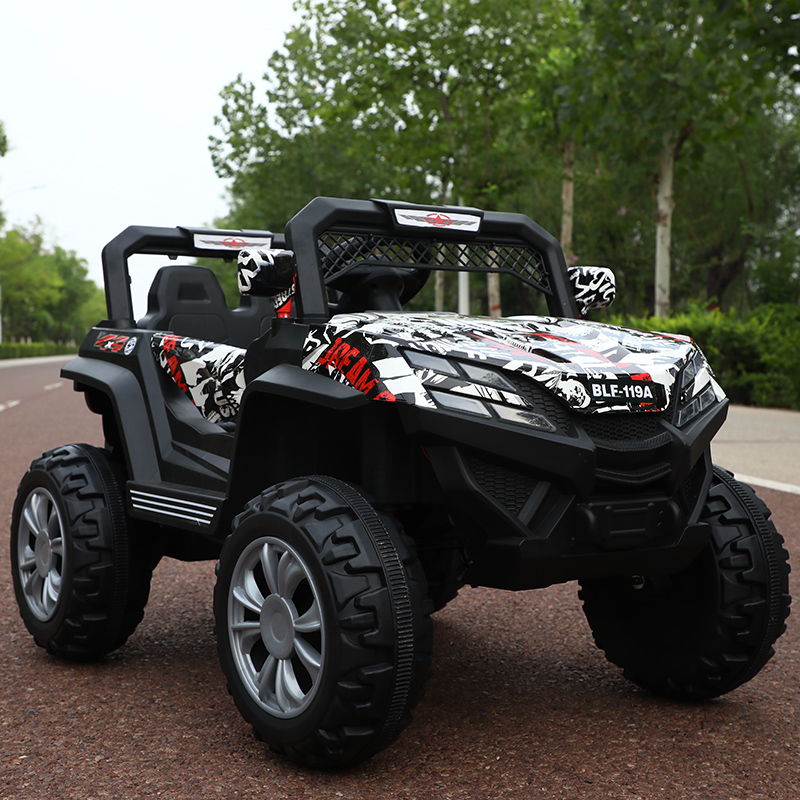12V Battery Remote Controled Electric Ride on Car Four-wheel Drive Off-road 7 - Copy
