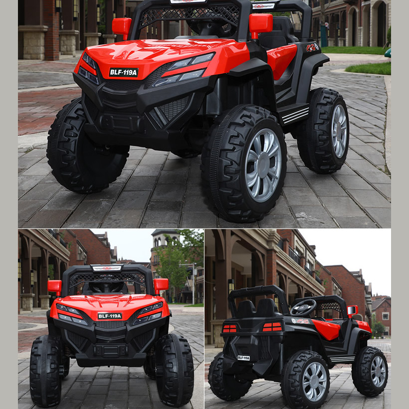 12V Battery Remote Controled Electric Ride on Car Four-wheel Drive Off-road
