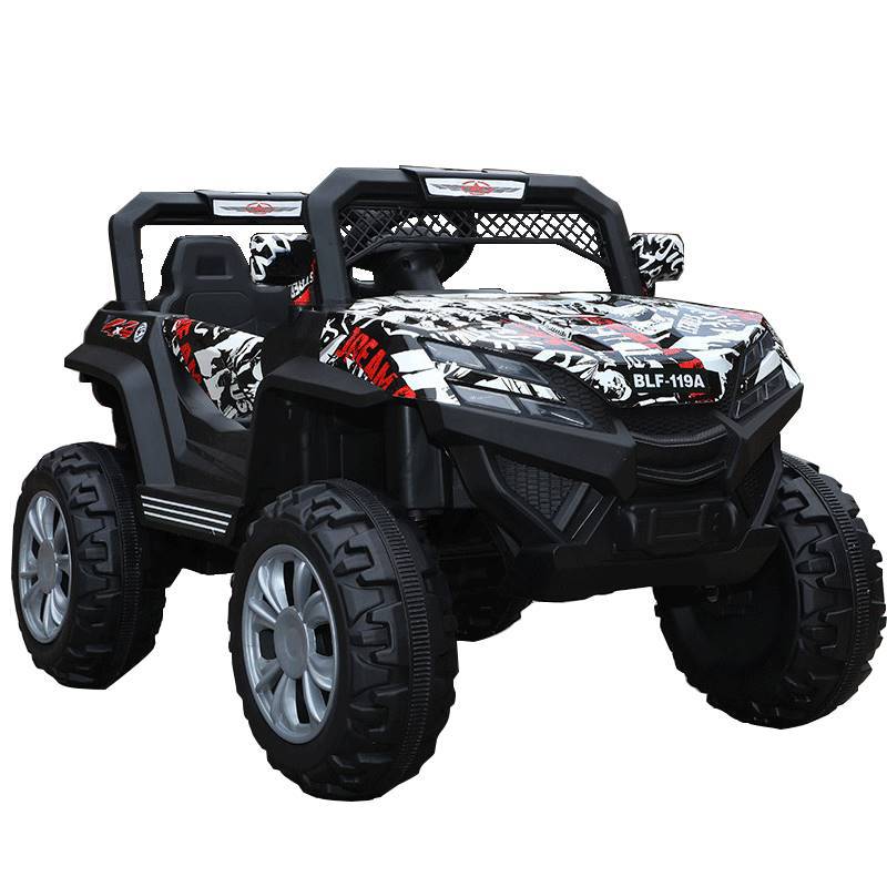 12V Battery Remote Controled Electric Ride on Car Four-wheel Drive Off-road 7 - Copy