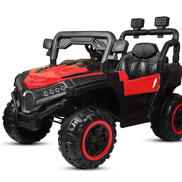 Kids 12V Battery Operated Electric Ride on Jeep With Remote Control Red 1