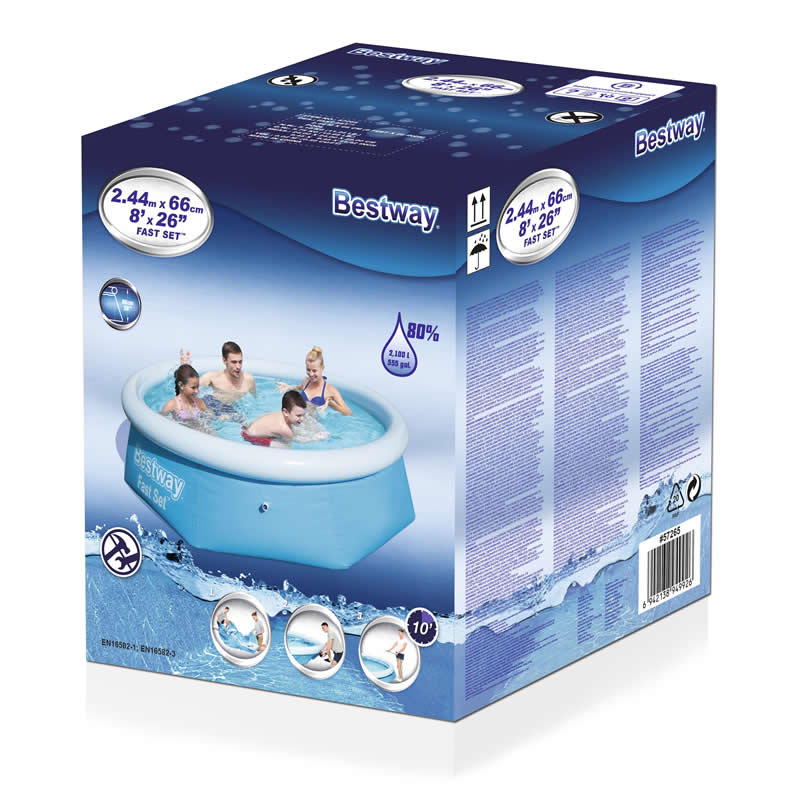 Bestway Fast Set Pool 8ft 3