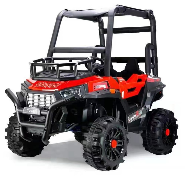 Children's Electric 4x4 Buggy Dual Drive Riding Car red 2