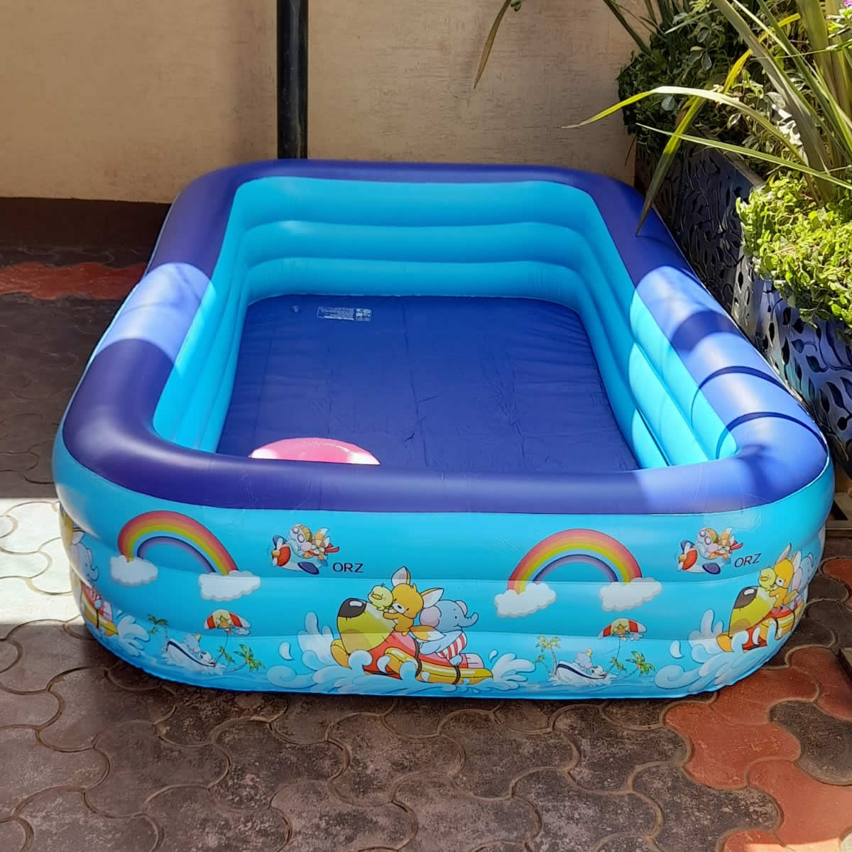 Inflatable Family Swimming Pool Large Capacity Outdoor Swimming Pool 3.1m1.80m0.60M