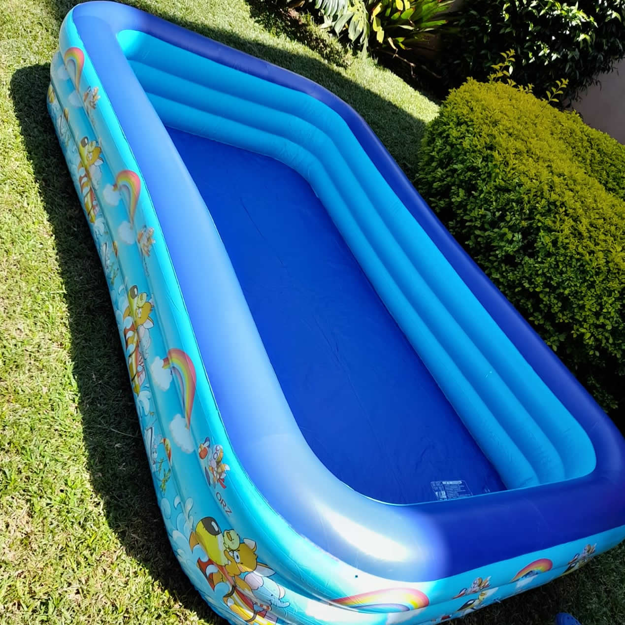 Inflatable Family Swimming Pool Large Capacity Outdoor Swimming Pool 3.1m1.80m0.60M