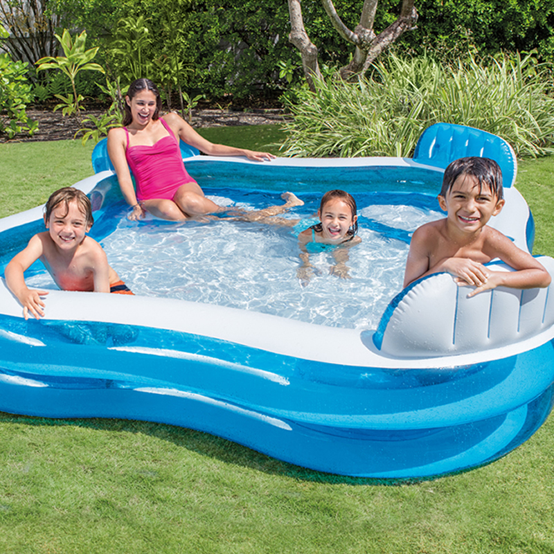 Intex Swim Center Family Lounge Inflatable Pool2