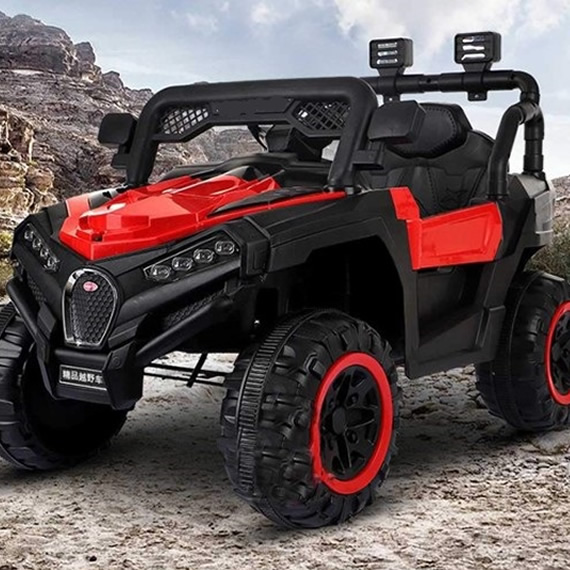 Kids 12V Battery Operated Electric Ride on Jeep With Remote Control Red 1