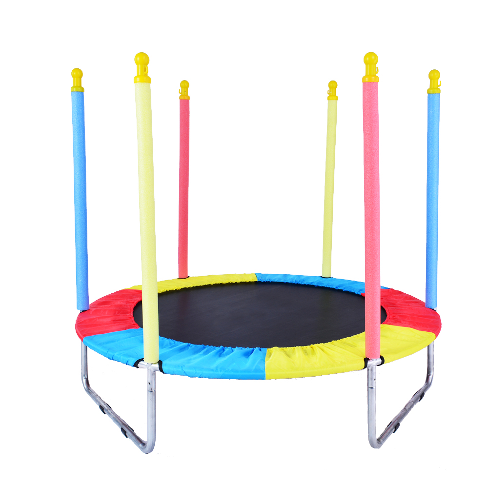 Kids Trampoline 1.4m4.5ft with with Protective Safety Enclosure