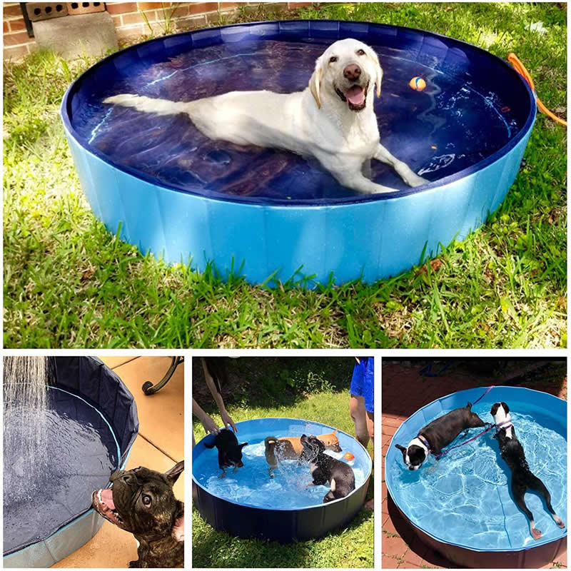 Portable and Foldable Pet Cat Dog Pool PVC Plastic Pool
