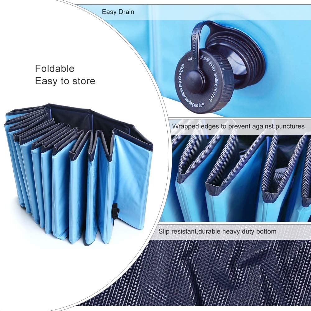 Portable and Foldable Pet Cat Dog Pool PVC Plastic Pool